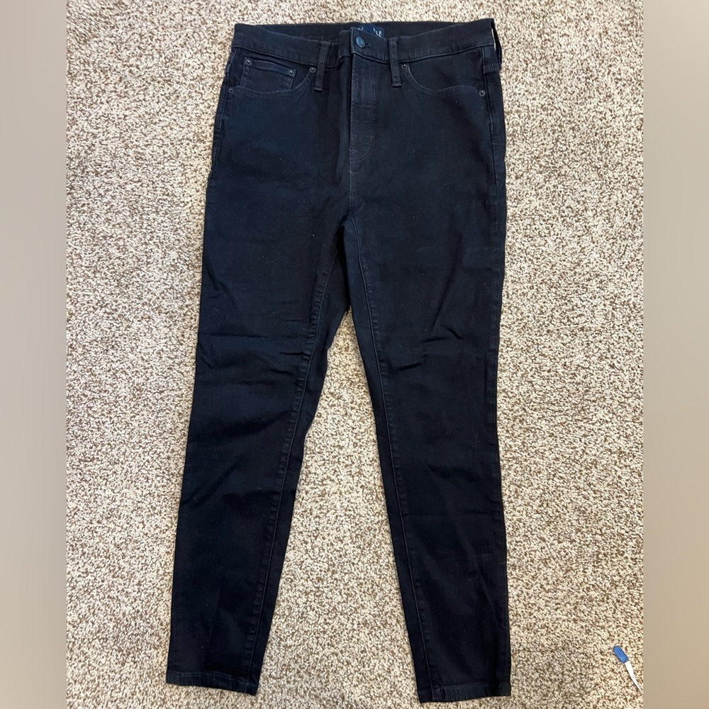 J. Crew Mercantile black skinny jeans size 31